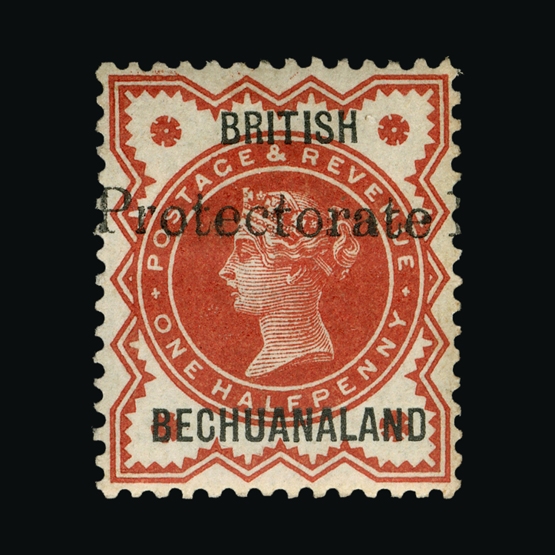 Lot 1874 - bechuanaland 1890 -  Universal Philatelic Auctions Sale #65