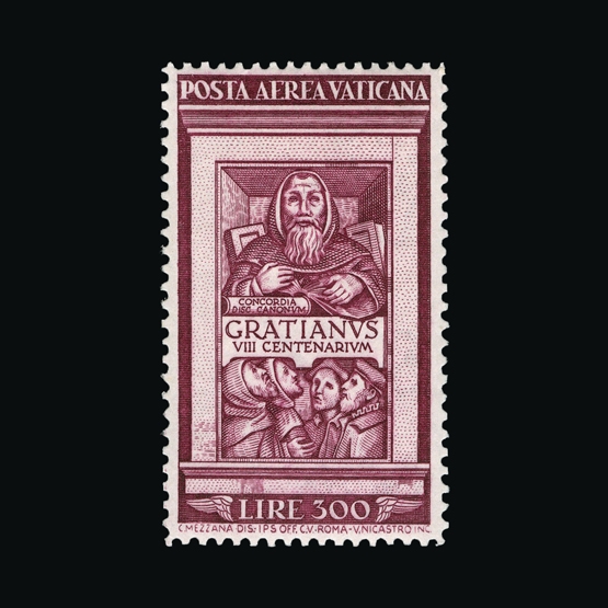 Lot 20143 - vatican 1951 - Universal Philatelic Auctions Sale #65 Lot 20143 - vatican 1951 - Universal Philatelic Auctions Sale #65