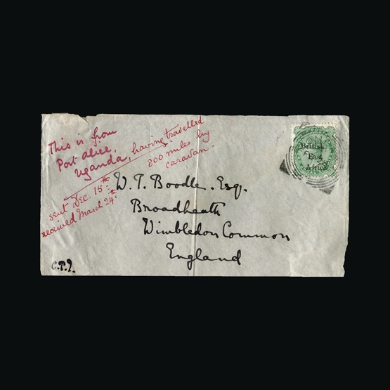 Lot 2660 - british east africa 1896 - Universal Philatelic Auctions Sale #65 Lot 2660 - british east africa 1896 - Universal Philatelic Auctions Sale #65