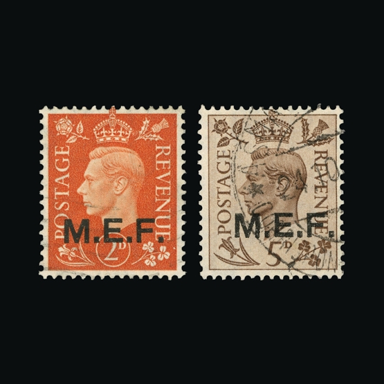 Lot 2995 - british occupation of italian colonies 1942 - Universal Philatelic Auctions Sale #65 Lot 2995 - british occupation of italian colonies 1942 - Universal Philatelic Auctions Sale #65