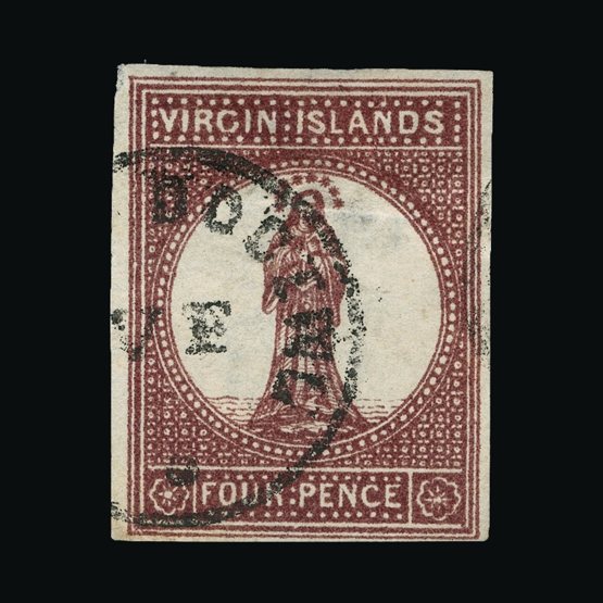 Lot 3295 - british virgin islands 1866 - Universal Philatelic Auctions Sale #65 Lot 3295 - british virgin islands 1866 - Universal Philatelic Auctions Sale #65