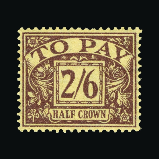 Lot 9711 - Great Britain - Postage Dues 1924 -  Universal Philatelic Auctions Sale #65