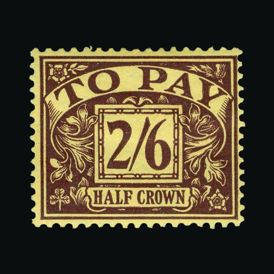 Lot 9716 - Great Britain - Postage Dues 1936-37 -  Universal Philatelic Auctions Sale #65