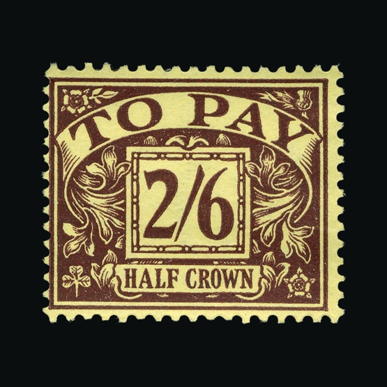 Lot 9718 - Great Britain - Postage Dues 1936-37 -  Universal Philatelic Auctions Sale #65