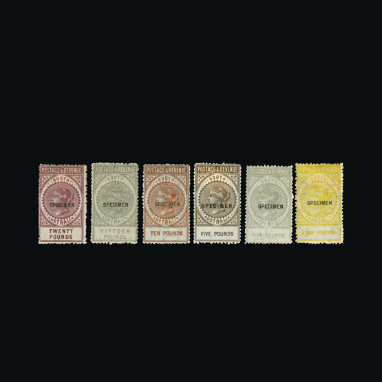 Lot 1102 - Australia - States - South Australia 1886-96 -  Universal Philatelic Auctions Sale #66