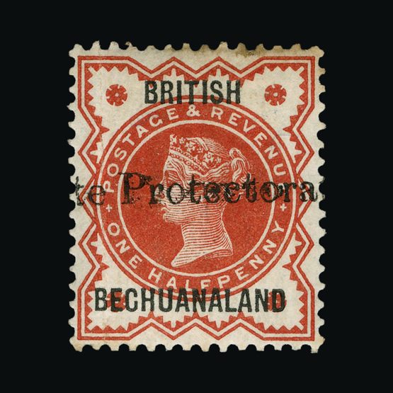 Lot 1745 - bechuanaland 1890 -  Universal Philatelic Auctions Sale #66