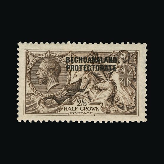 Lot 1756 - bechuanaland 1913-24 -  Universal Philatelic Auctions Sale #66