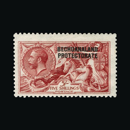 Lot 1757 - bechuanaland 1913-24 -  Universal Philatelic Auctions Sale #66