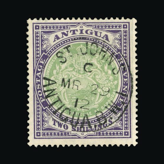 Lot 282 - antigua 1908-17 -  Universal Philatelic Auctions Sale #66