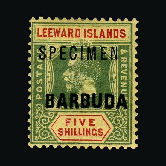 Lot 367 - Antigua - Barbuda 1922 -  Universal Philatelic Auctions Sale #66