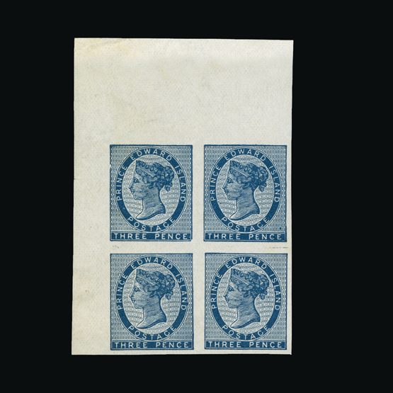 Lot 3704 - Canada - Prince Edward Island 1861 -  Universal Philatelic Auctions Sale #66