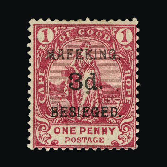 Lot 3762 - Cape of Good Hope - Mafeking 1900 - Universal Philatelic Auctions Sale #66 Lot 3762 - Cape of Good Hope - Mafeking 1900 - Universal Philatelic Auctions Sale #66