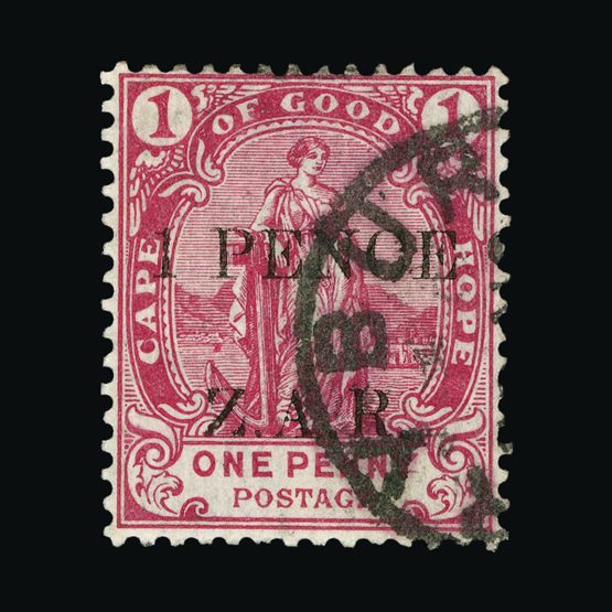 Lot 3768 - CAPE OF GOOD HOPE - Vryburg 1899 -  Universal Philatelic Auctions Sale #66