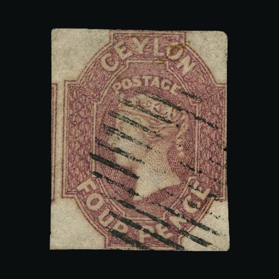 Lot 3868 - Ceylon 1857 - Universal Philatelic Auctions Sale #66 Lot 3868 - Ceylon 1857 - Universal Philatelic Auctions Sale #66