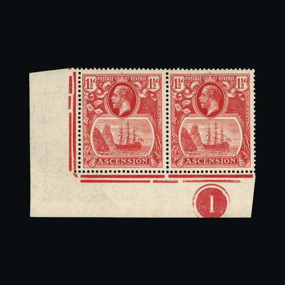 Lot 437 - Ascension  -  Universal Philatelic Auctions Sale #66