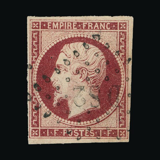 Lot 5630 - France 1853 - Universal Philatelic Auctions Sale #66 Lot 5630 - France 1853 - Universal Philatelic Auctions Sale #66