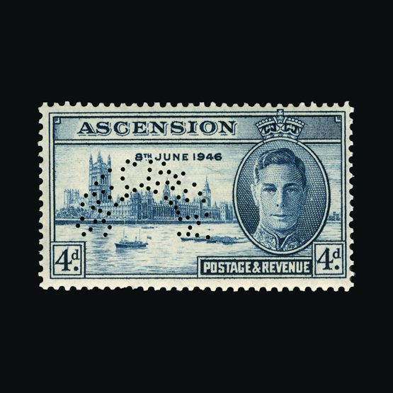 Lot 570 - Ascension 1946 - Universal Philatelic Auctions Sale #66 Lot 570 - Ascension 1946 - Universal Philatelic Auctions Sale #66