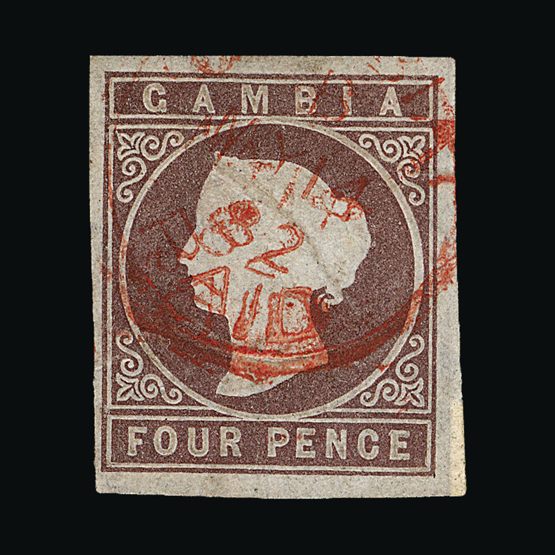 Lot 6314 - gambia 1874 - Universal Philatelic Auctions Sale #66 Lot 6314 - gambia 1874 - Universal Philatelic Auctions Sale #66