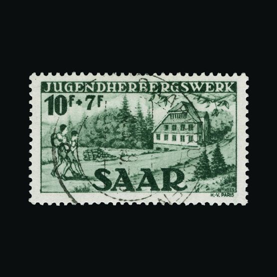 Lot 6627 - germany - saar 1949 - Universal Philatelic Auctions Sale #66 Lot 6627 - germany - saar 1949 - Universal Philatelic Auctions Sale #66