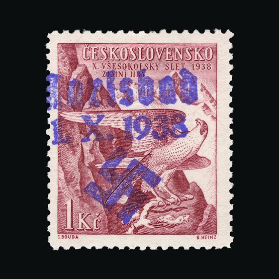 Lot 6654 - Germany - Occupation of Sudetenland 1938 -  Universal Philatelic Auctions Sale #66