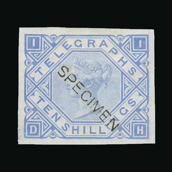 Lot 10018 - Great Britain - Telegraphs 1876 -  Universal Philatelic Auctions Sale #67