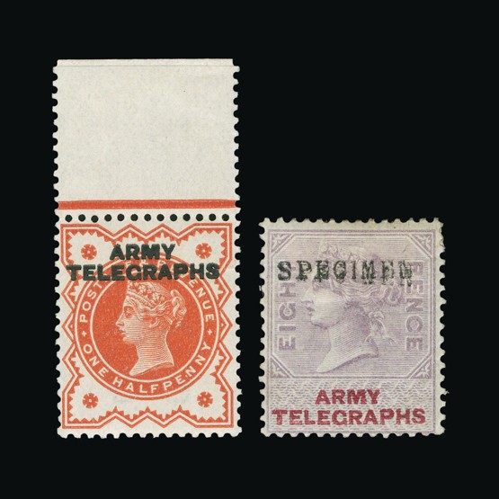 Lot 10033 - Great Britain - Telegraphs 1899-1900 -  Universal Philatelic Auctions Sale #67
