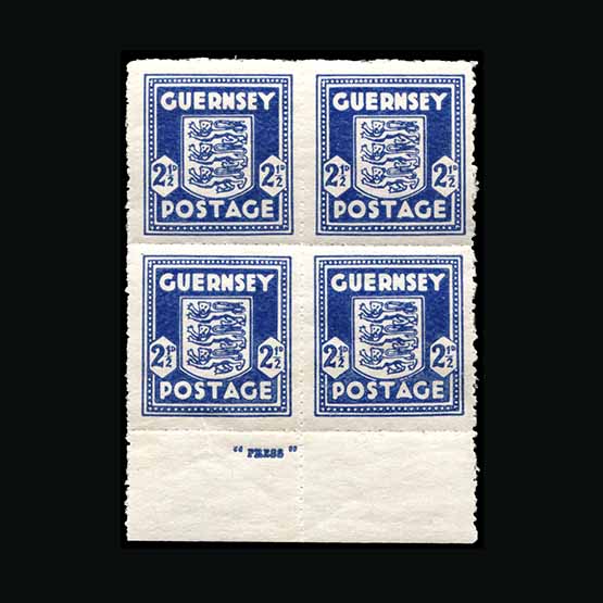 Lot 10078 - Great Britain - Channel Islands - Guernsey 1941-44 -  Universal Philatelic Auctions Sale #67