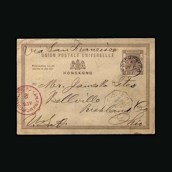 Lot 11213 - Hong Kong - Treaty Ports  -  Universal Philatelic Auctions Sale #67