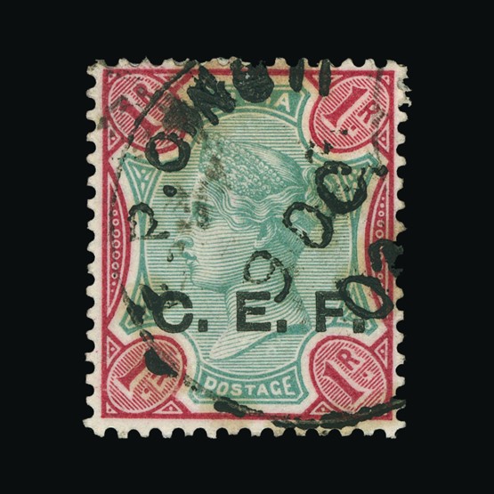 Lot 12022 - India - China Expeditionary Force 1900 - Universal Philatelic Auctions Sale #67 Lot 12022 - India - China Expeditionary Force 1900 - Universal Philatelic Auctions Sale #67