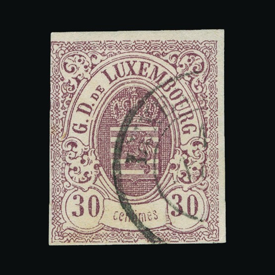 Lot 13644 - Luxembourg 1859-63 - Universal Philatelic Auctions Sale #67 Lot 13644 - Luxembourg 1859-63 - Universal Philatelic Auctions Sale #67