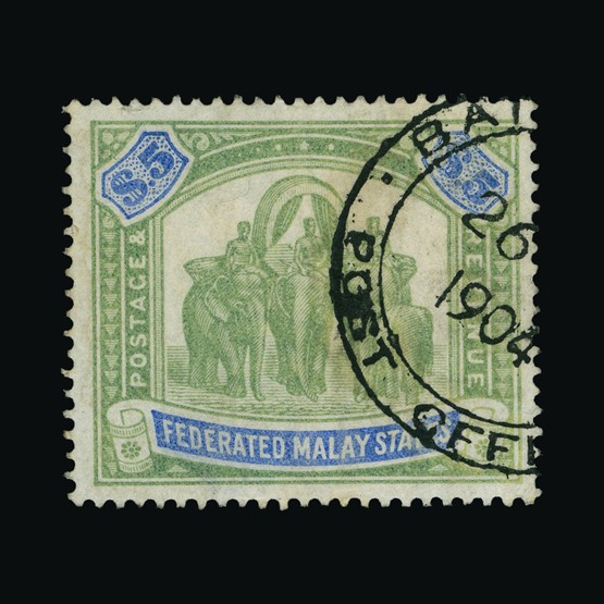 Lot 13808 - Malaya - Federated Malay States 1900-01 - Universal Philatelic Auctions Sale #67 Lot 13808 - Malaya - Federated Malay States 1900-01 - Universal Philatelic Auctions Sale #67