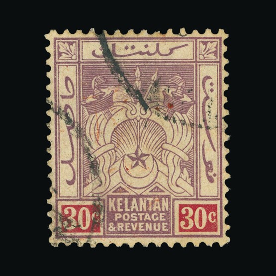 Lot 13944 - malaya - kelantan 1911-28 -  Universal Philatelic Auctions Sale #67