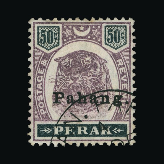 Lot 14010 - Malaya - Pahang 1898 - Universal Philatelic Auctions Sale #67 Lot 14010 - Malaya - Pahang 1898 - Universal Philatelic Auctions Sale #67