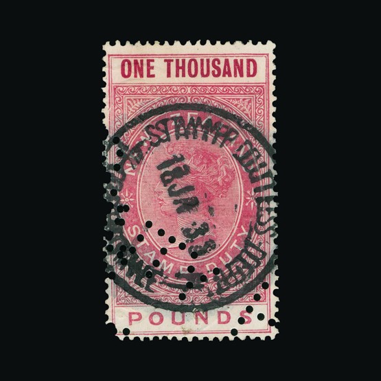 Lot 15832 - New Zealand - Postal Fiscals 1882-1930 -  Universal Philatelic Auctions Sale #67