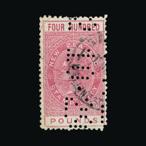 Lot 15839 - New Zealand - Postal Fiscals 1882-1930 -  Universal Philatelic Auctions Sale #67