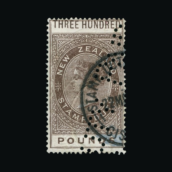 Lot 15840 - New Zealand - Postal Fiscals 1882-1930 -  Universal Philatelic Auctions Sale #67