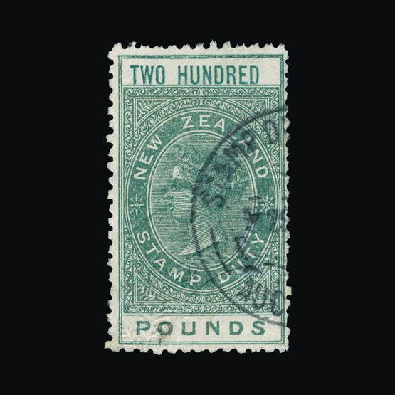 Lot 15841 - New Zealand - Postal Fiscals 1882-1930 -  Universal Philatelic Auctions Sale #67