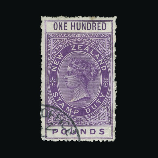 Lot 15842 - New Zealand - Postal Fiscals 1882-1930 -  Universal Philatelic Auctions Sale #67