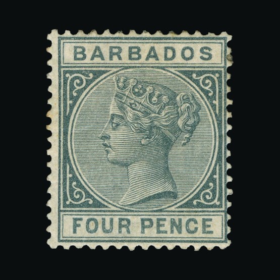 Lot 1620 - barbados 1882-86 -  Universal Philatelic Auctions Sale #67