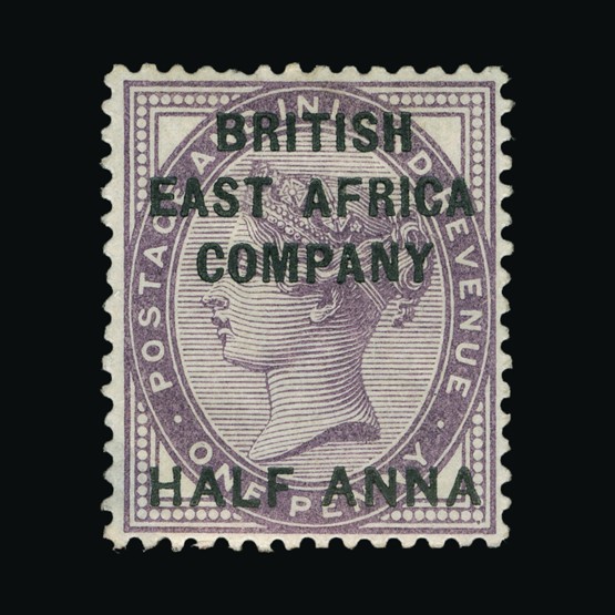 Lot 2489 - british east africa 1890 -  Universal Philatelic Auctions Sale #67