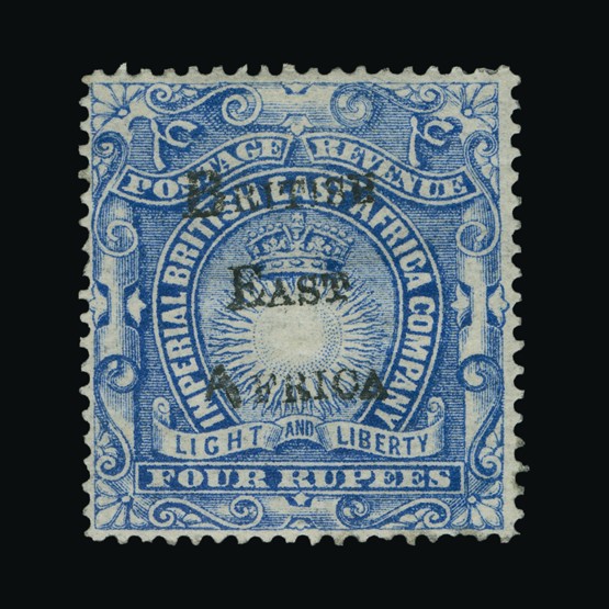 Lot 2502 - british east africa 1895 -  Universal Philatelic Auctions Sale #67