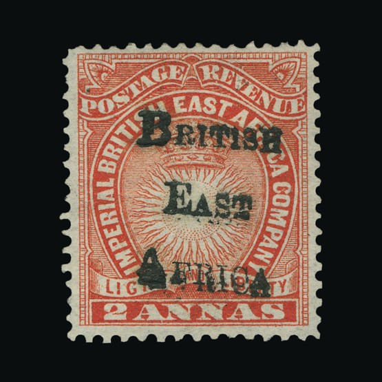 Lot 2503 - british east africa 1895 -  Universal Philatelic Auctions Sale #67