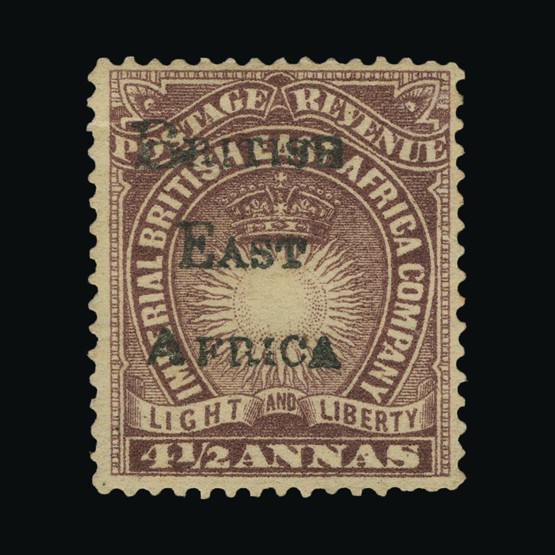 Lot 2505 - british east africa 1895 -  Universal Philatelic Auctions Sale #67