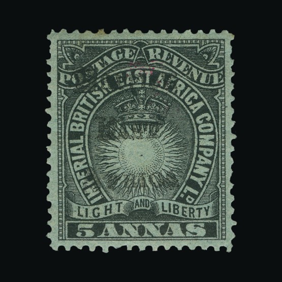 Lot 2508 - british east africa 1895 -  Universal Philatelic Auctions Sale #67
