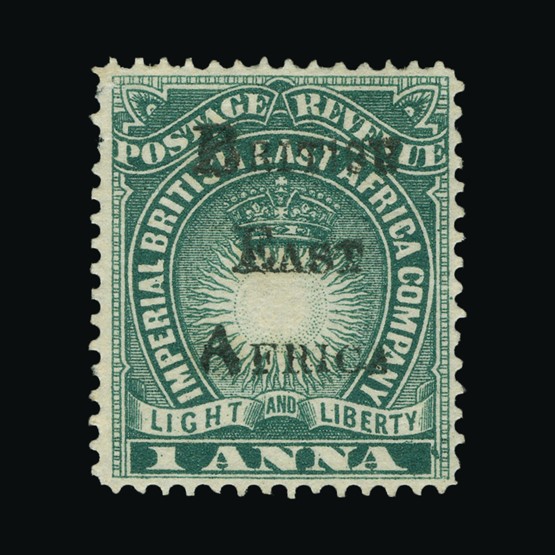 Lot 2509 - british east africa 1895 -  Universal Philatelic Auctions Sale #67