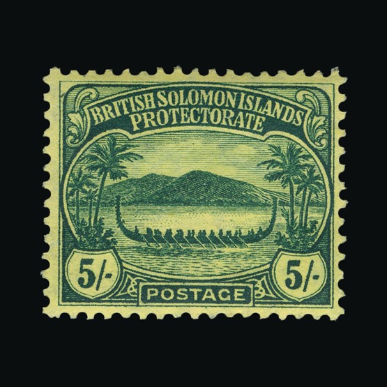 Lot 2899 - british solomon islands 1908-11 -  Universal Philatelic Auctions Sale #67