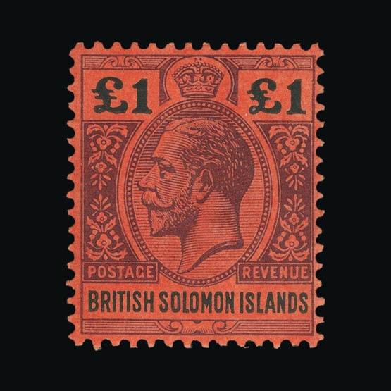 Lot 2902 - british solomon islands 1914-23 -  Universal Philatelic Auctions Sale #67