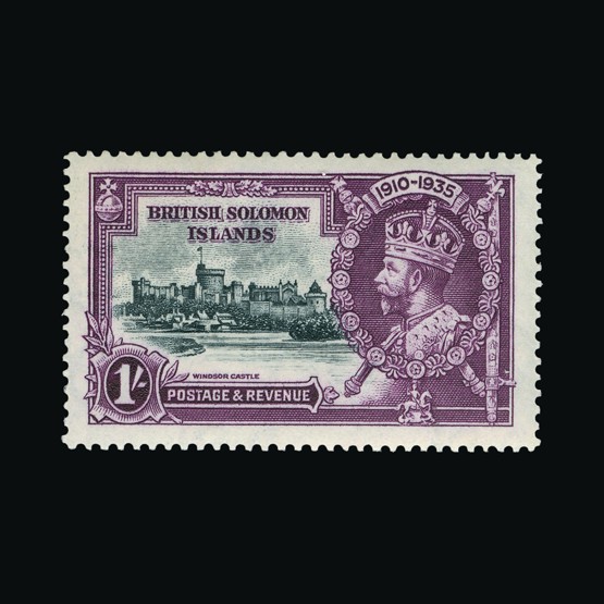 Lot 2909 - british solomon islands 1935 -  Universal Philatelic Auctions Sale #67