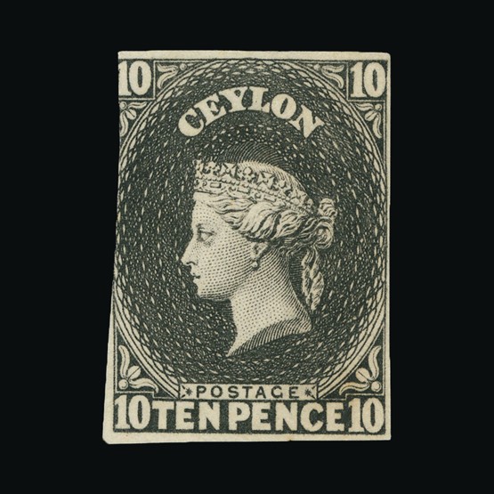 Lot 3770 - Ceylon 1863 -  Universal Philatelic Auctions Sale #67