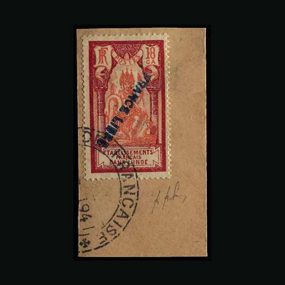 Lot 5932 - France - Colonies - Indian Settlements 1941 - Universal Philatelic Auctions Sale #67 Lot 5932 - France - Colonies - Indian Settlements 1941 - Universal Philatelic Auctions Sale #67
